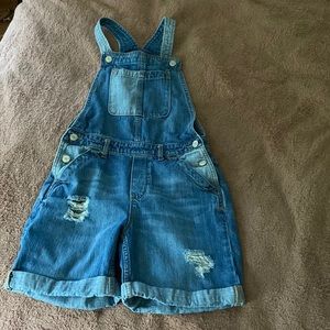 GAP kids short overalls
